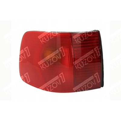 Задний фонарь (левый) наружный, Красный, AVG для AUDI 100 (C4) 1990-1994 - фото