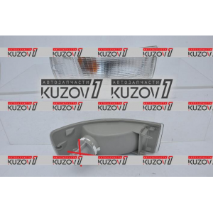 УКАЗАТЕЛЬ ПОВОРОТА В БАМПЕР (ПРАВЫЙ) БЕЛЫЙ, КИТАЙ - фото