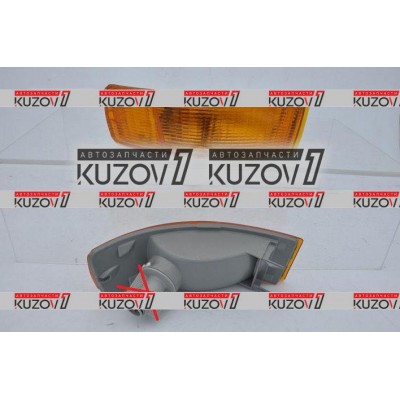 Указатель Поворота В Бампер (правый) Желтый, AVG для AUDI 90 1987-1996 - фото