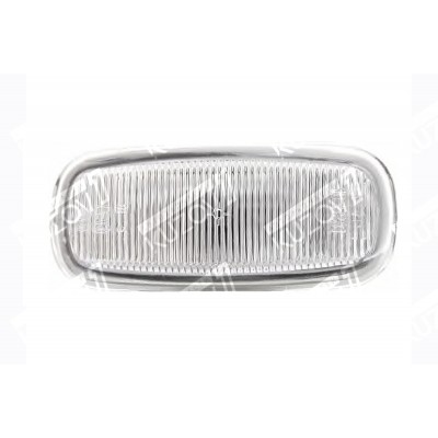 Повторитель Поворота Белый, Рифленое, DEPO для AUDI A2 2000-2005 - фото