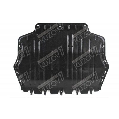 Защита двигателя (пластик) Дизель Без Отверстий, Florimex для Volkswagen JETTA 2005-2010 - фото