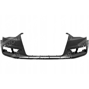 БАМПЕР ПЕРЕДНИЙ (ГРУНТОВАННЫЙ) С ОТВ. ПОД ОМЫВАТЕЛИ, С ОТВ. ПОД ПАРКТРОНИКИ - фото