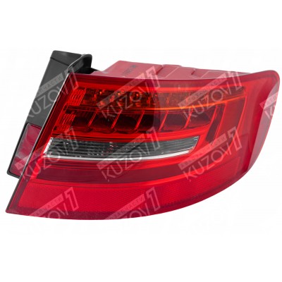 Задний фонарь (правый) Наружный, Led, DEPO для AUDI A4 (B8) 2007-2011 - фото