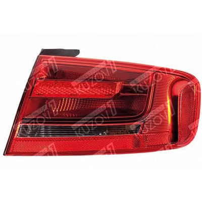 Задний фонарь (правый) Наружный, TYC для AUDI A4 (B8) 2007-2011 - фото