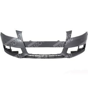 БАМПЕР ПЕРЕДНИЙ (ГРУНТОВАННЫЙ) С ОТВ ПОД ОМЫВАТЕЛИ + ПАРКТРОНИКИ - фото