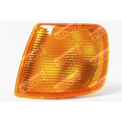 Указатель поворота (левый) Желтый, TYC для AUDI 100 (C3) 1982-1991 - фото