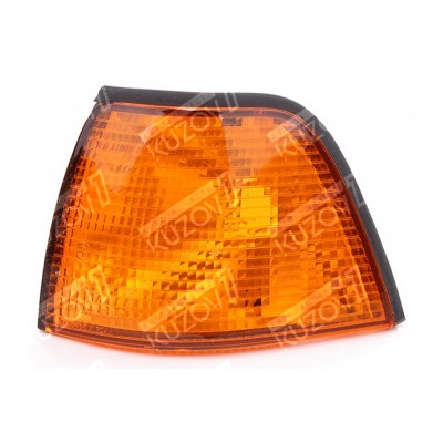 Указатель поворота (левый) Желтый, AVG для BMW 3 (E36) 1990-1996 - фото