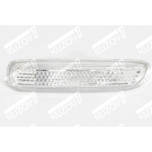 ПОВТОРИТЕЛЬ ПОВОРОТА (ПРАВЫЙ) БЕЛЫЙ, РИФЛЕНЫЙ, DEPO - фото