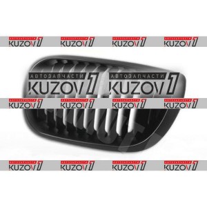 РЕШЕТКА РАДИАТОРА (ЛЕВАЯ) ПОЛНОСТЬЮ ЧЕРНАЯ - фото