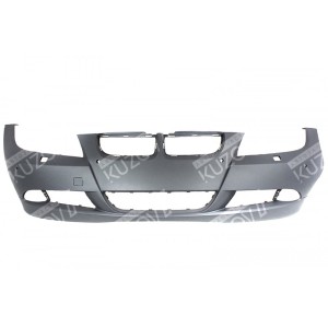 БАМПЕР ПЕРЕДНИЙ (ГРУНТОВАННЫЙ) ПОД ОМЫВАТЕЛИ + ПАРКТРОНИКИ - фото