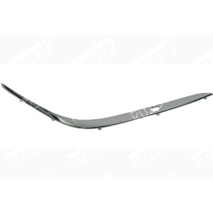 ХРОМ НАКЛАДКА НА МОЛДИНГ (ЛЕВЫЙ) С ОТВ. ПОД ОМЫВАТЕЛЬ - фото