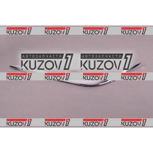 ХРОМ НАКЛАДКА НА МОЛДИНГ (ЛЕВЫЙ) С ОТВ. ПОД ОМЫВАТЕЛЬ - фото