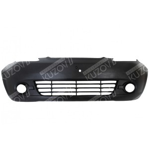 БАМПЕР ПЕРЕДНИЙ (ЧЕРНЫЙ) С ОТВ. ПРОТИВОТУМАННЫХ ФАР   - фото