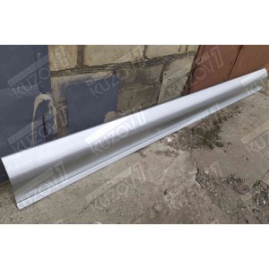 ПОРОГ (ПРАВЫЙ) РЕМКОМПЛЕКТ, НАРУЖНАЯ ЧАСТЬ, ОЦИНКОВКА 1.1 ММ, БЕЛАРУСЬ - фото