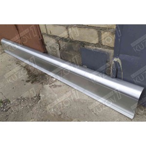 ПОРОГ (ЛЕВЫЙ) РЕМКОМПЛЕКТ, НАРУЖНАЯ ЧАСТЬ, ОЦИНКОВКА 1.1 ММ, БЕЛАРУСЬ - фото