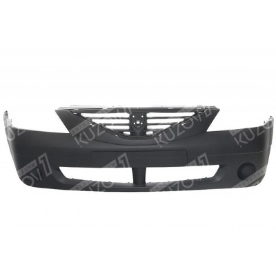 Бампер передний (грунтованный) EUROBUMP для DACIA LOGAN 2004-2009 - фото