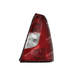 ЗАДНИЙ ФОНАРЬ (ПРАВЫЙ), КРАСНО-БЕЛЫЙ, DEPO - фото