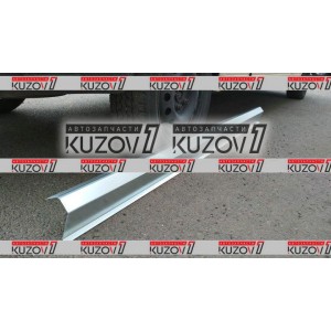 ПОРОГ (ЛЕВЫЙ) РЕМКОМПЛЕКТ, НАРУЖНАЯ ЧАСТЬ, ОЦИНКОВКА 1.1 ММ, БЕЛАРУСЬ - фото