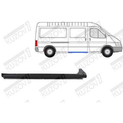 Порог (правый) Klokkerholm для FORD TRANSIT 1994-2000 - фото