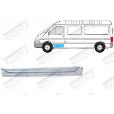 Дверь Передняя (левая) Нижняя Klokkerholm для FORD TRANSIT 1991-1994 - фото