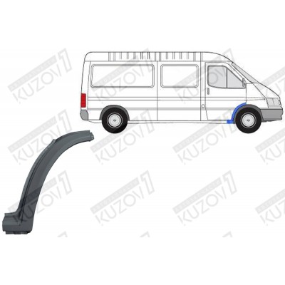 Арка Передняя, (правая) Klokkerholm для FORD TRANSIT 1991-1994 - фото