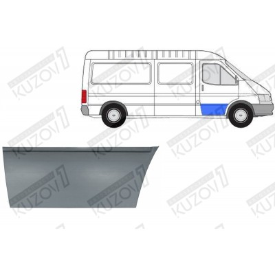 Дверь Передняя (правая) POTRYKUS для FORD TRANSIT 1994-2000 - фото