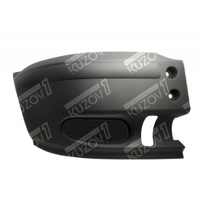 Бампер передний (правая Часть) Без Отв Под Противотуманку, EUROBUMP для FORD TRANSIT 2000-2006 - фото