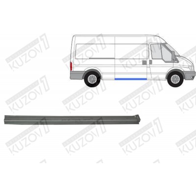 Порог (правый) POTRYKUS для FORD TRANSIT 2000-2006 - фото