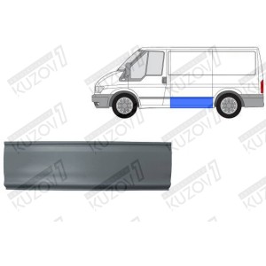 ПОРОГ (ЛЕВЫЙ) ЗА ВОДИТЕЛЬСКОЙ ДВЕРЬЮ, НИЖНЯЯ ЧАСТЬ, 31 СМ, ОРИГИНАЛ, 1.0 ММ, ДАНИЯ - фото