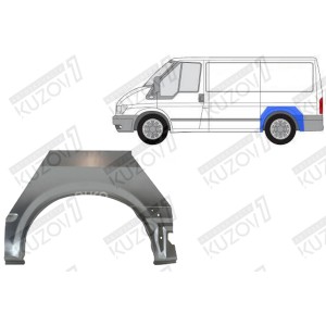 АРКА ЗАДНЯЯ (ЛЕВАЯ), ОРИГИНАЛ, 0,8 ММ, ПОЛЬША - фото