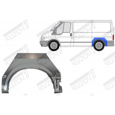 Арка задняя (левая) Potrykus для FORD TRANSIT 2006-2013 - фото