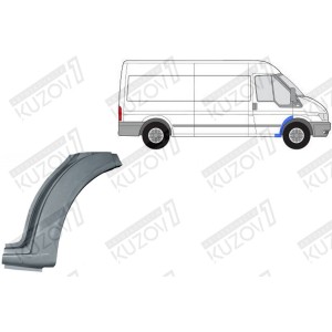 АРКА ПЕРЕДНЯЯ, ЗАДНЯЯ ЧАСТЬ, ПОД ДВЕРЬ (ПРАВАЯ) ОРИГИНАЛ, 1.0 ММ, ДАНИЯ - фото