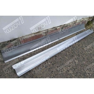 ПОРОГ (ПРАВЫЙ) РЕМКОМПЛЕКТ, НИЖНЯЯ+ВЕРХНЯЯ НАРУЖНАЯ ЧАСТЬ, ОЦИНКОВКА 1.1 ММ, БЕЛАРУСЬ - фото