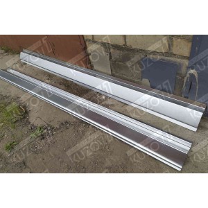 ПОРОГ (ЛЕВЫЙ) РЕМКОМПЛЕКТ, НИЖНЯЯ+ВЕРХНЯЯ НАРУЖНАЯ ЧАСТЬ, ОЦИНКОВКА 1.1 ММ, БЕЛАРУСЬ - фото