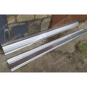 ПОРОГ (ПРАВЫЙ) РЕМКОМПЛЕКТ, НИЖНЯЯ+ВЕРХНЯЯ НАРУЖНАЯ ЧАСТЬ, ОЦИНКОВКА 1.1 ММ, БЕЛАРУСЬ - фото