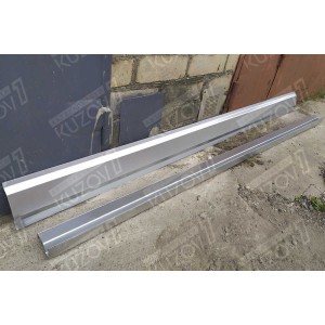 ПОРОГ (ПРАВЫЙ) РЕМКОМПЛЕКТ, НИЖНЯЯ+ВЕРХНЯЯ НАРУЖНАЯ ЧАСТЬ, ОЦИНКОВКА 1.1 ММ, БЕЛАРУСЬ - фото