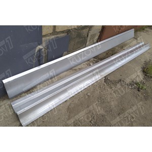 ПОРОГ (ПРАВЫЙ) РЕМКОМПЛЕКТ, НИЖНЯЯ+ВЕРХНЯЯ НАРУЖНАЯ ЧАСТЬ, ОЦИНКОВКА 1.1 ММ, БЕЛАРУСЬ - фото