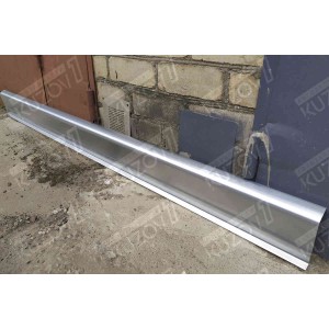 ПОРОГ (ЛЕВЫЙ) РЕМКОМПЛЕКТ, НАРУЖНАЯ ЧАСТЬ, ОЦИНКОВКА 1.1 ММ, БЕЛАРУСЬ - фото