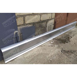 ПОРОГ (ПРАВЫЙ) РЕМКОМПЛЕКТ, НАРУЖНАЯ ЧАСТЬ, ОЦИНКОВКА 1.1 ММ, БЕЛАРУСЬ - фото