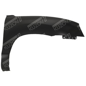 КРЫЛО ПЕРЕДНЕЕ (ПРАВОЕ) БЕЗ ОТВ. ПОД ПОВТОРИТЕЛЬ, БЕЗ ОТВ. ПОД МОЛДИНГ - фото