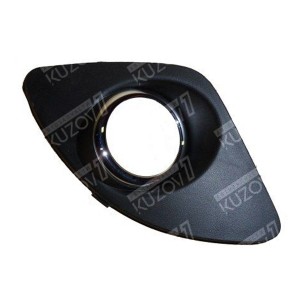 РЕШЕТКА В БАМПЕР (ПРАВАЯ) С ОТВ. ПОД ПРОТИВОТУМАНКУ - фото