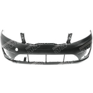 БАМПЕР ПЕРЕДНИЙ (ГРУНТОВАННЫЙ) С ОТВ. ПРОТИВОТУМАННЫХ ФАР - фото