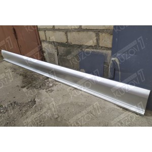 ПОРОГ (ЛЕВЫЙ) РЕМКОМПЛЕКТ, НАРУЖНАЯ ЧАСТЬ, ОЦИНКОВКА 1.1 ММ, БЕЛАРУСЬ - фото