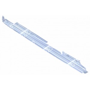 ПОРОГ (ЛЕВЫЙ) ПОЛНЫЙ ПРОФИЛЬ, ОРИГИНАЛ, 0.8 ММ, ПОЛЬША - фото