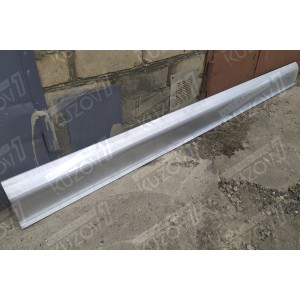 ПОРОГ (ПРАВЫЙ) РЕМКОМПЛЕКТ, НАРУЖНАЯ ЧАСТЬ, ОЦИНКОВКА 1.1 ММ, БЕЛАРУСЬ - фото