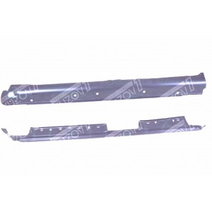 ПОРОГ (ЛЕВЫЙ) С ОТВ. ПОД НАКЛАДКИ ПОРОГОВ, ПОЛНЫЙ ПРОФИЛЬ, ОРИГИНАЛ, 1.0 ММ, ДАНИЯ - фото