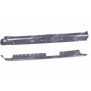 ПОРОГ (ЛЕВЫЙ) С ОТВ. ПОД НАКЛАДКИ ПОРОГОВ, ПОЛНЫЙ ПРОФИЛЬ, ОРИГИНАЛ, 0.8 ММ, ПОЛЬША - фото