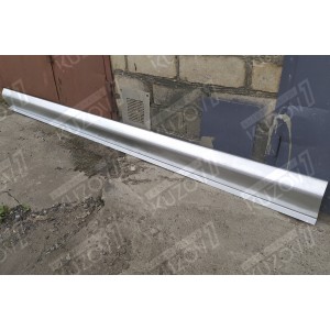 ПОРОГ (ЛЕВЫЙ) РЕМКОМПЛЕКТ, НАРУЖНАЯ ЧАСТЬ, ОЦИНКОВКА 1.1 ММ, БЕЛАРУСЬ - фото