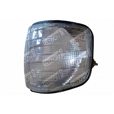 Указатель поворота (левый) Белый, TYC для Mercedes S (W126) 1979-1991 - фото