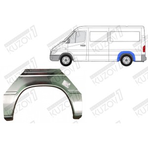 АРКА ЗАДНЯЯ (ЛЕВАЯ=ПРАВАЯ) БОЛЬШАЯ, ОРИГИНАЛ, 1.0 ММ, ДАНИЯ - фото